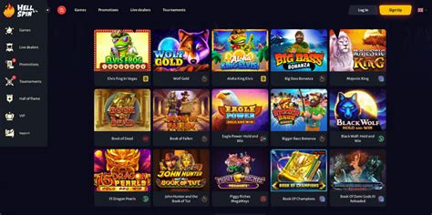 Hell Spin Casino login, online gambling from HellSpin.